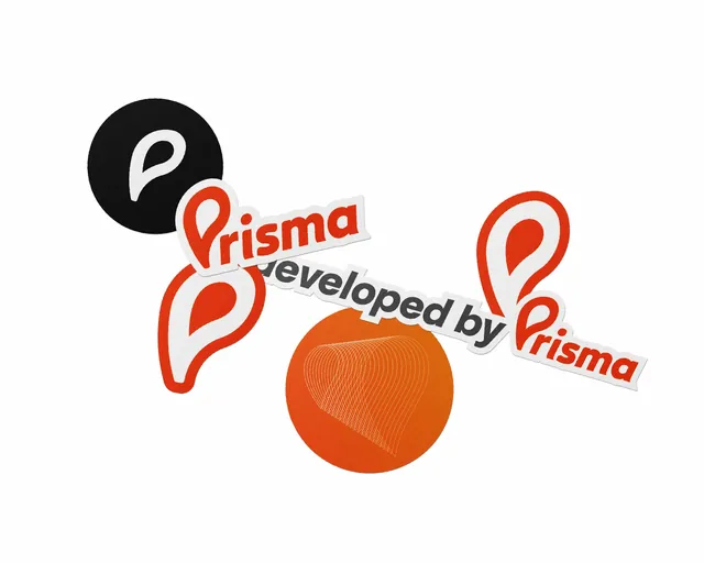 Stickers de Prisma: el isotipo, el logotipo y el sello developed by Prisma.